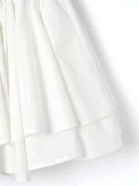 【予約】【mic】ダブルフレアスカート【発送予定日 4月中旬~4月下旬】