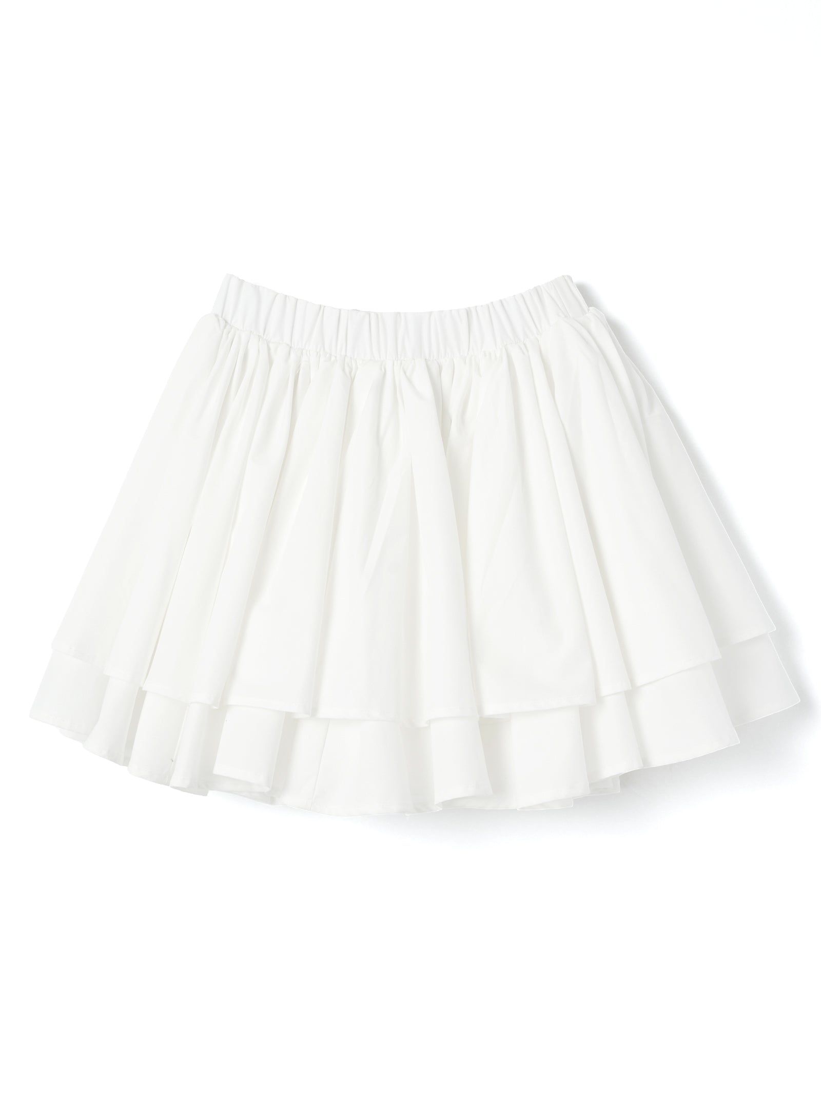 【予約】【mic】ダブルフレアスカート【発送予定日 4月中旬~4月下旬】