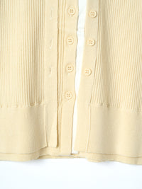 【mic】シャツドッキングカーディガン