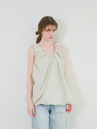 【mic】ルーシュバルーンワンピース