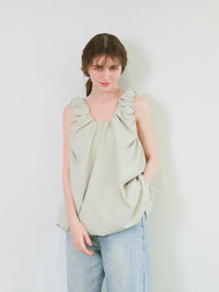 【mic】ルーシュバルーンワンピース