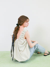 【mic】ルーシュバルーンワンピース