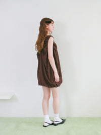 【mic】ルーシュバルーンワンピース