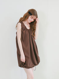 【mic】ルーシュバルーンワンピース