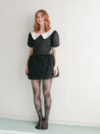 【mic】ミリーチュールスカート