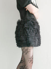 【mic】ミリーチュールスカート