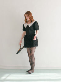 【mic】ミリーチュールスカート