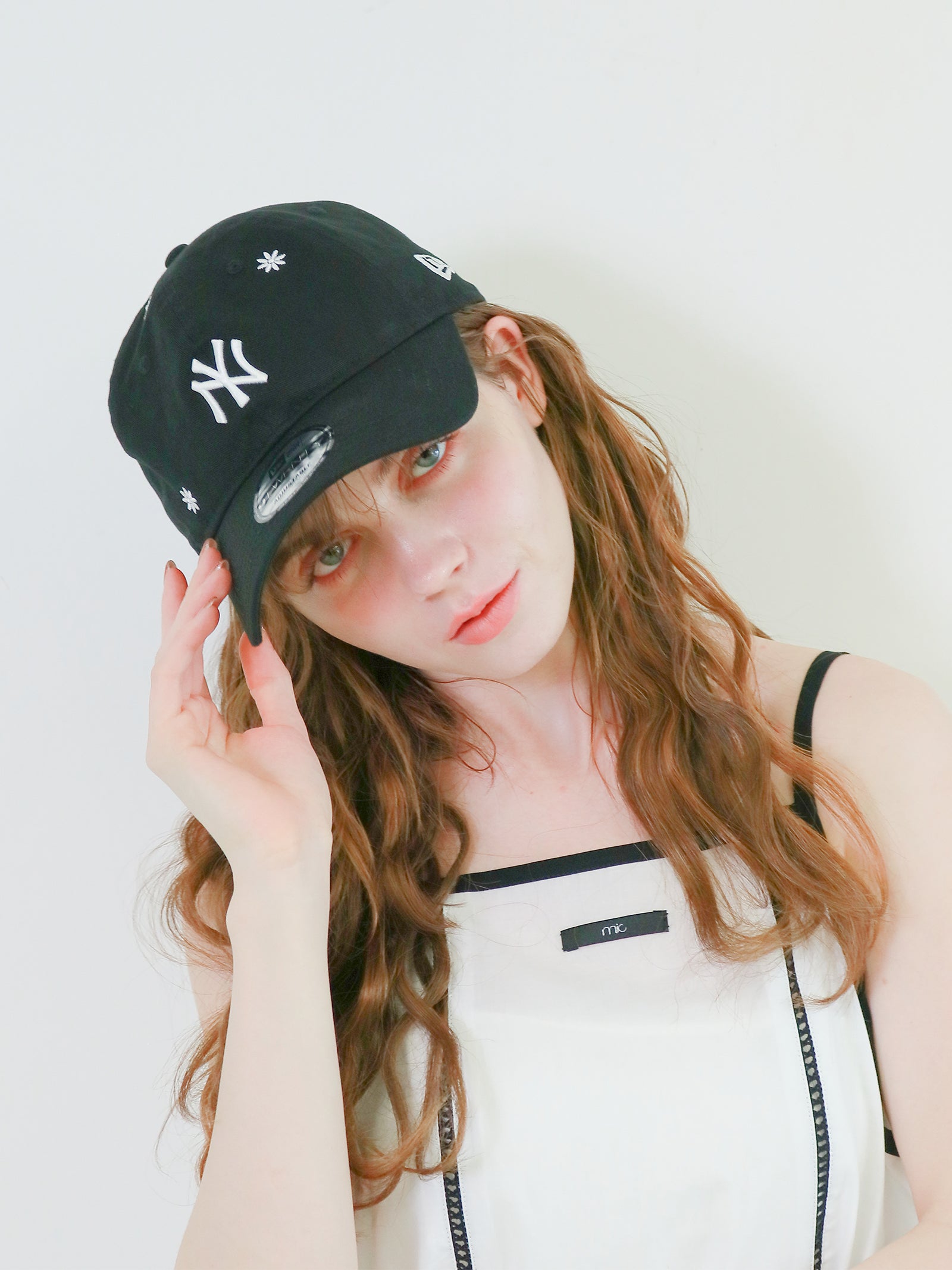 【NEW ERA/mic】9TWENTYフラワーキャップ