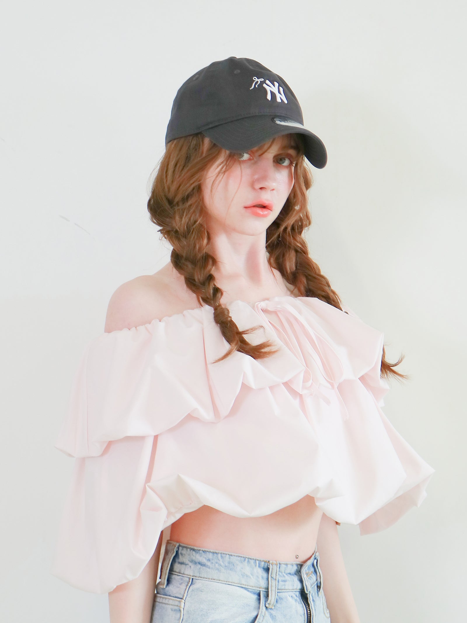 【NEW ERA/mic】9TWENTYリボンキャップ