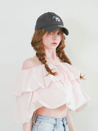 【NEW ERA/mic】9TWENTYリボンキャップ