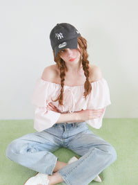 【NEW ERA/mic】9TWENTYリボンキャップ