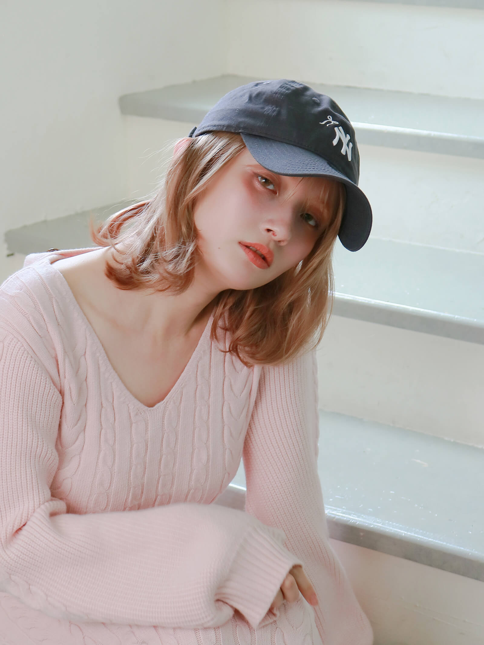 NEW ERA/mic】9TWENTYリボンキャップ