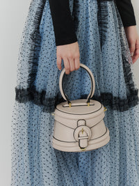 ラウンドレトロボックスバッグ