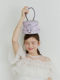 ラウンドレトロボックスバッグ