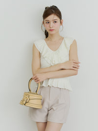 ラウンドレトロボックスバッグ