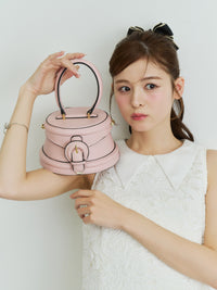 ラウンドレトロボックスバッグ