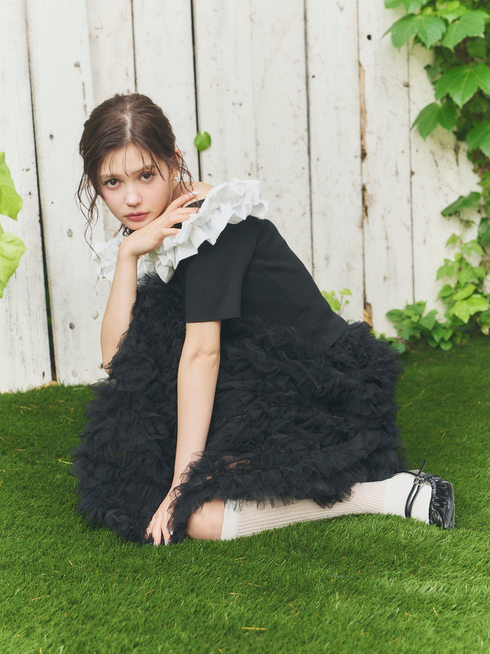 シアーリブハイソックス