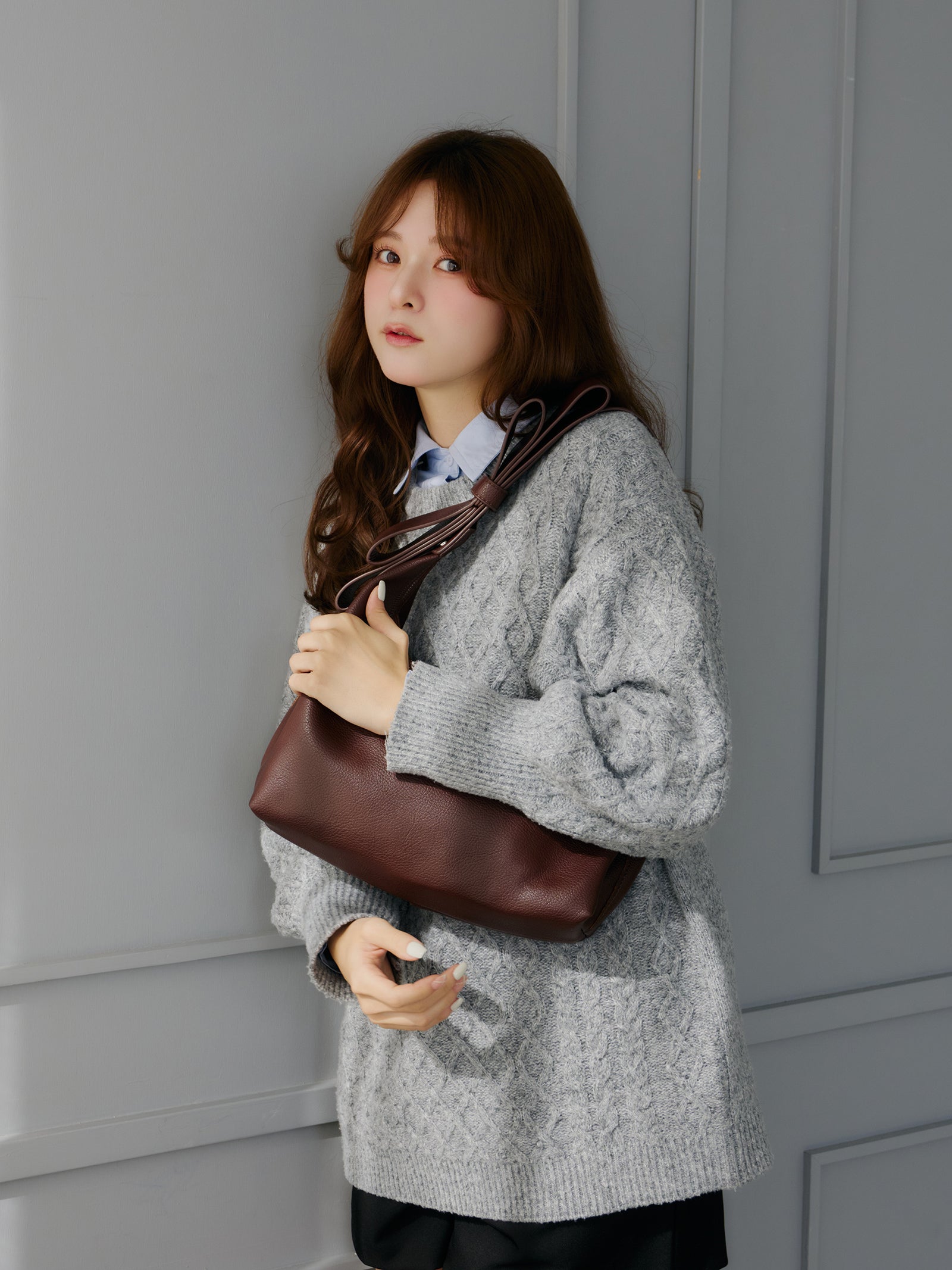 【一部予約】ショルダーリボンバッグ【発送予定日 1月中旬~1月下旬】