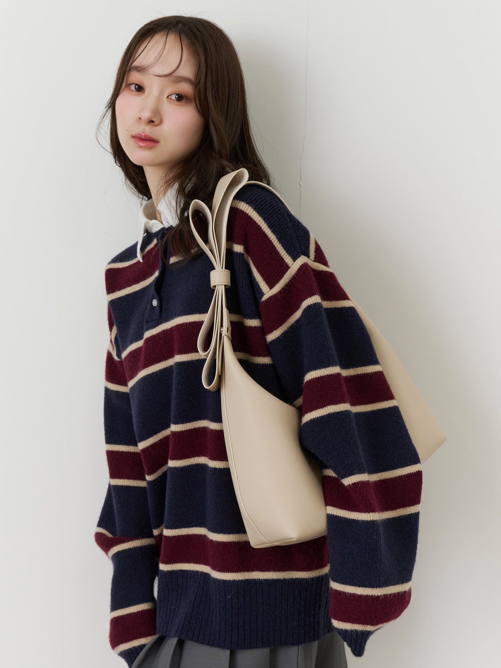 【一部予約】ショルダーリボンバッグ【発送予定日 1月中旬~1月下旬】