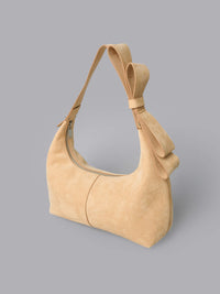 beige suede