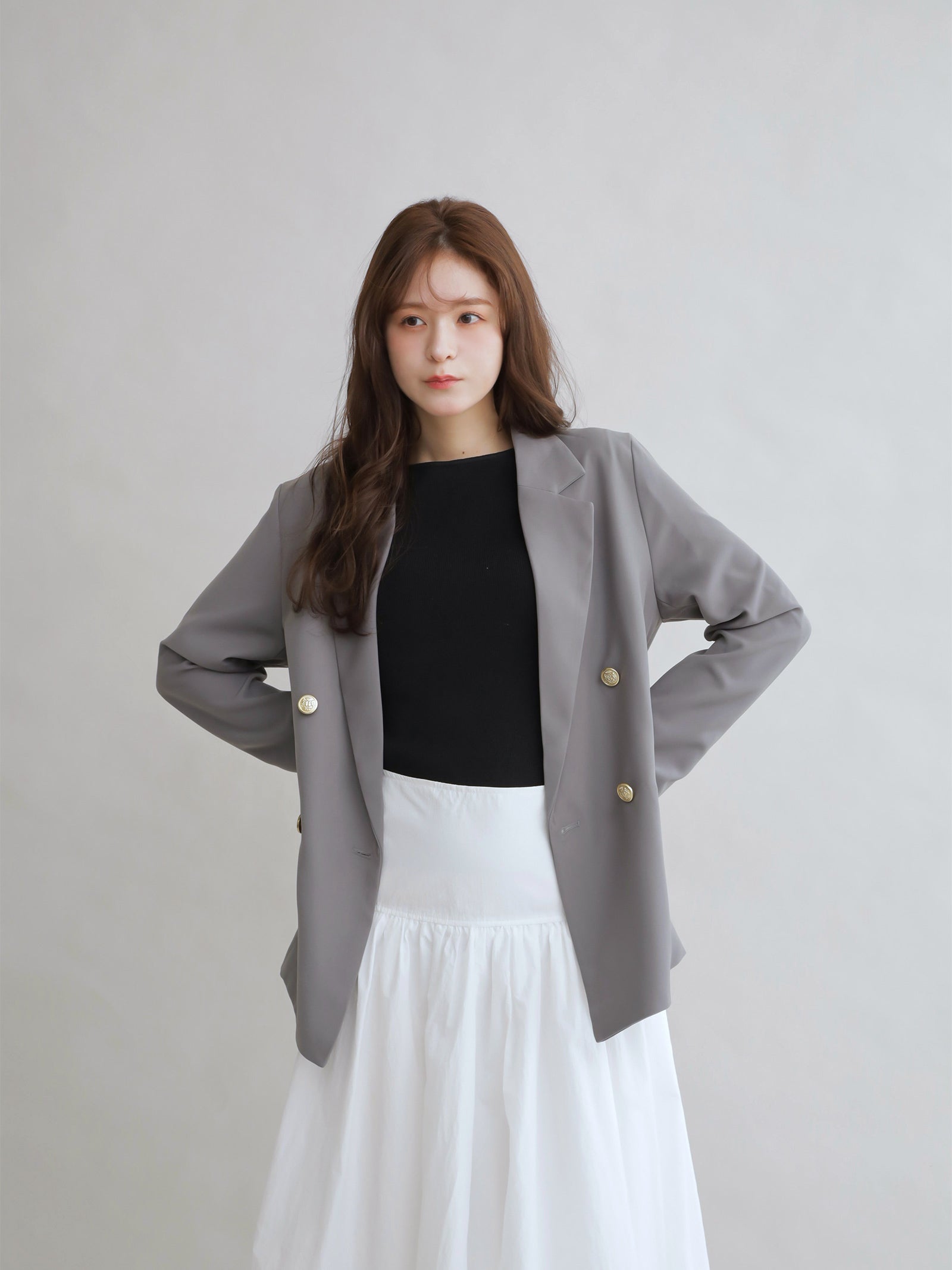 Waist Shape Tailored Jacket – L'AUBE BLANC