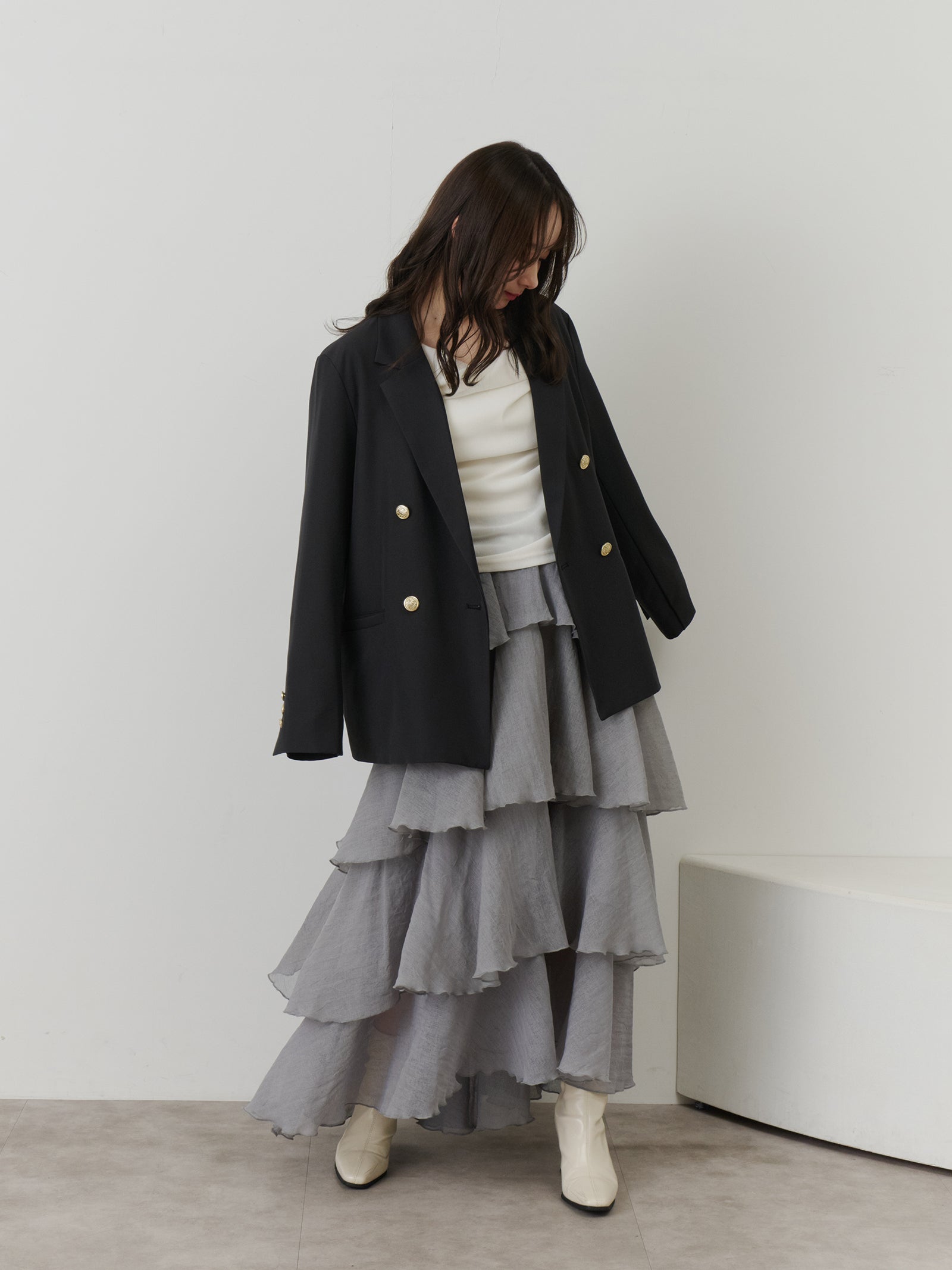 ツイルテーラードWジャケット