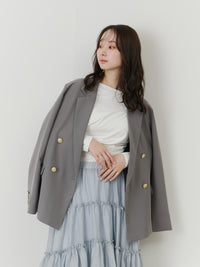 ツイルテーラードWジャケット