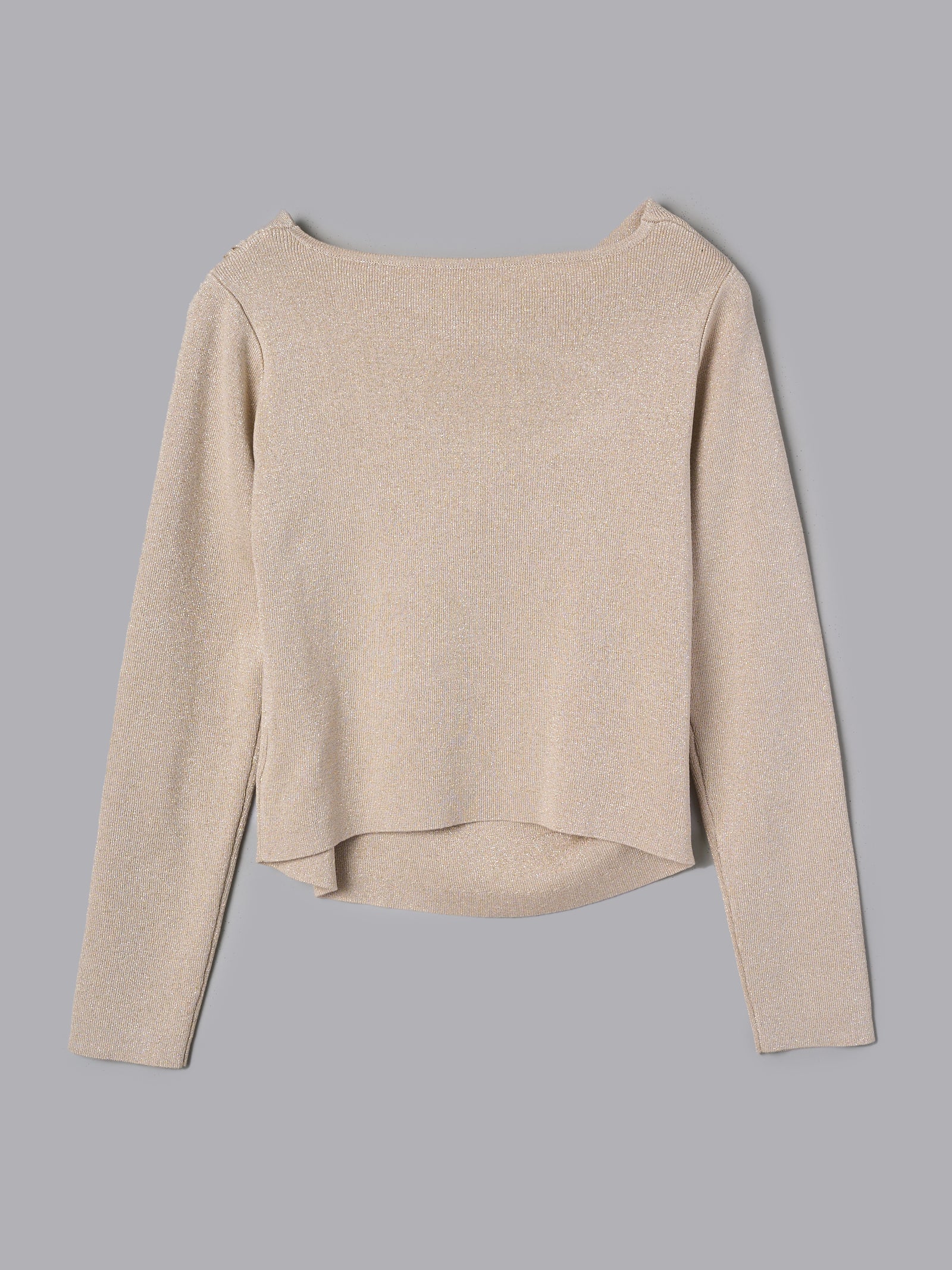 ドレープニットプルオーバー