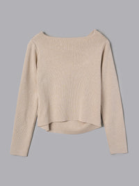 ドレープニットプルオーバー