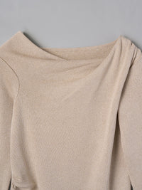 ドレープニットプルオーバー