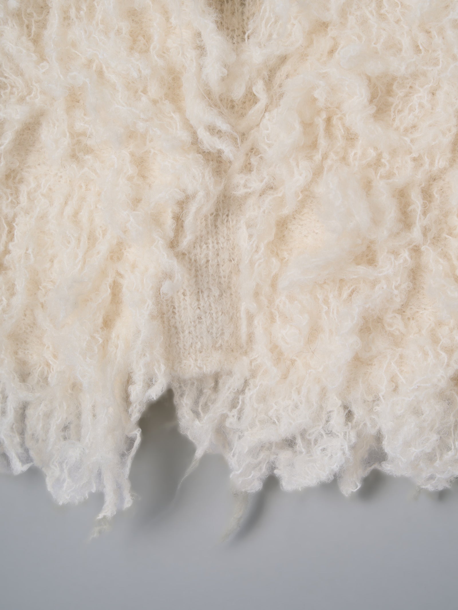 フリンジニットベスト