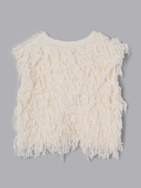 フリンジニットベスト