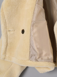 テーラードボアショートコート