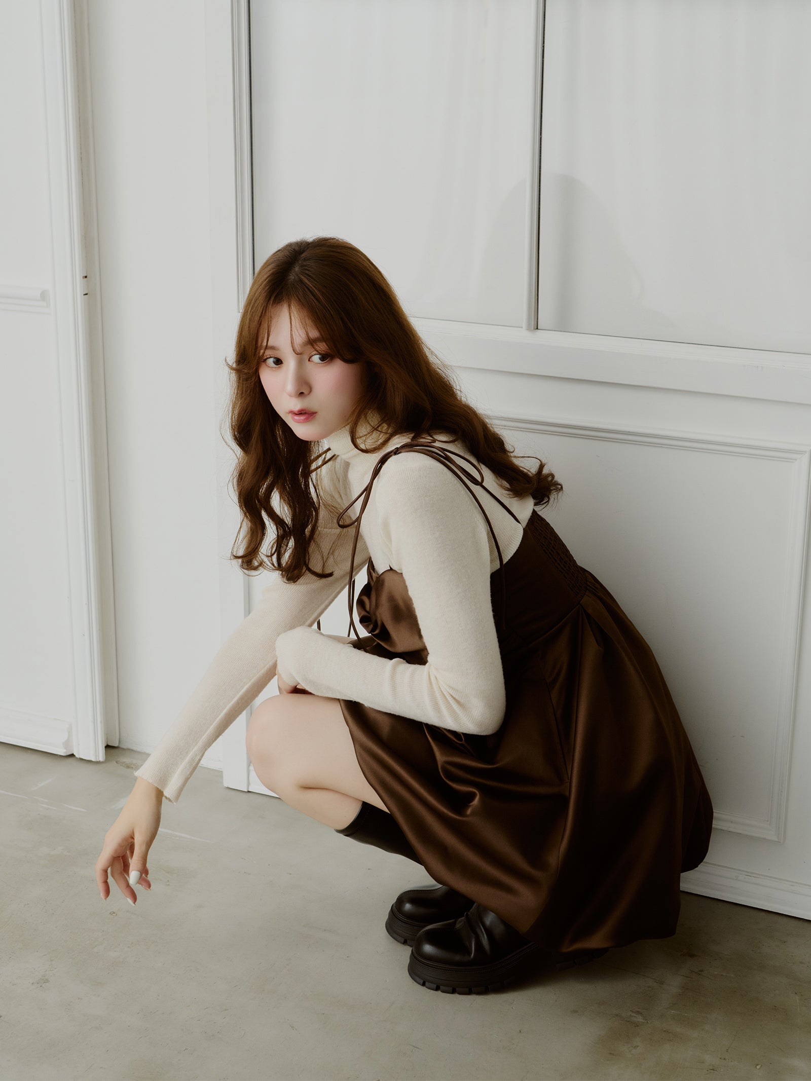 paloma wool ブラウンノースリーブミニワンピース セール】 ノースリーブワンピース （ミニ丈・ひざ丈ワンピース