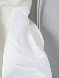 サテンバルーンミニワンピース