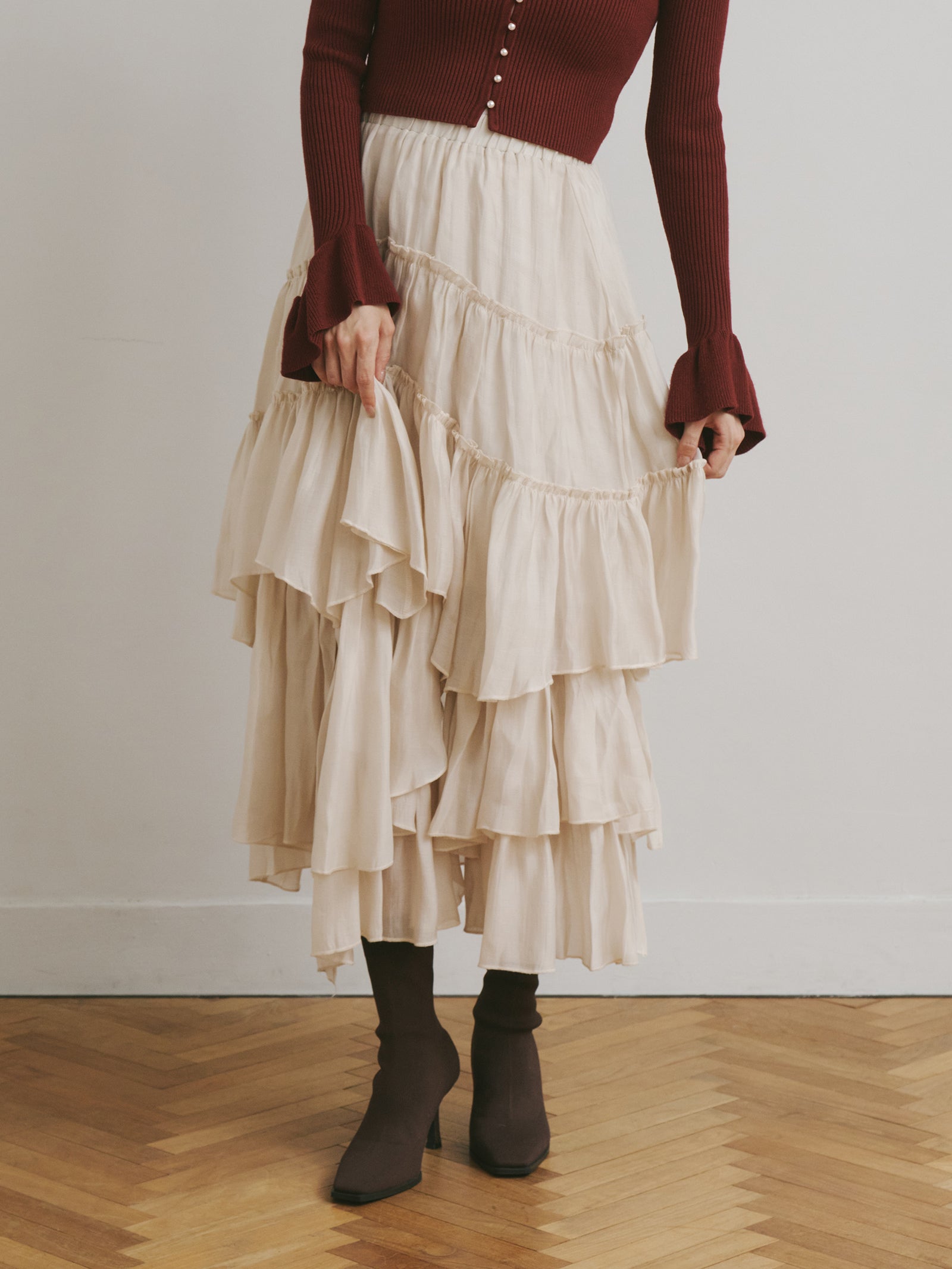 ランダムギャザースカート