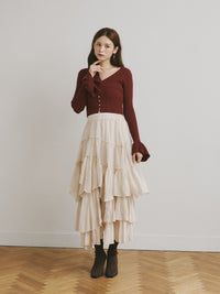 ランダムギャザースカート