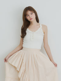 フリルキャミソール