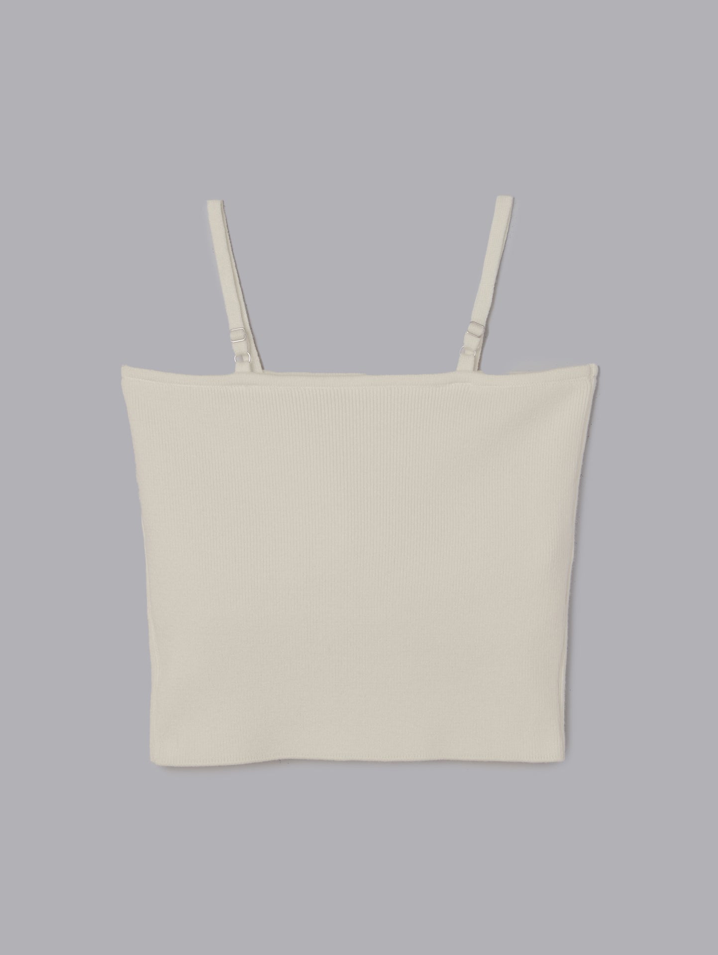 うるちん☆こみ×Olu.】リブニットキャミソール