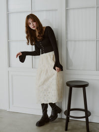 エンブロイダリースカート