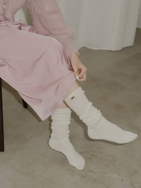 【うるちん☆こみ×Olu.】ルーズフィットリブソックス