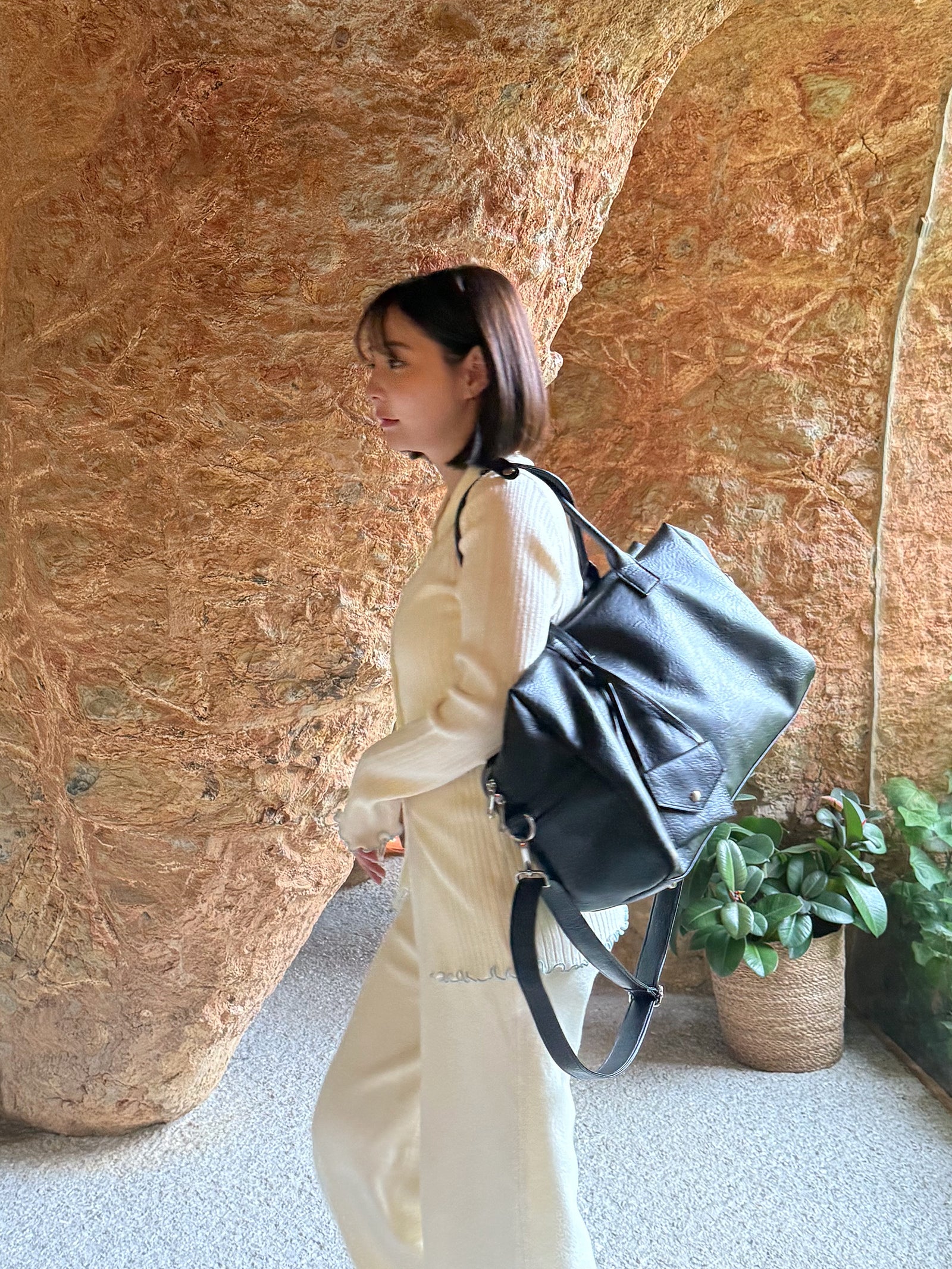 トラベルバッグ　1点　値下げ 8つのポケットで囲まれた野遊び帆布バッグ L-size gear bag