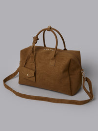 brown suede
