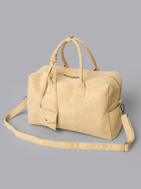 beige suede