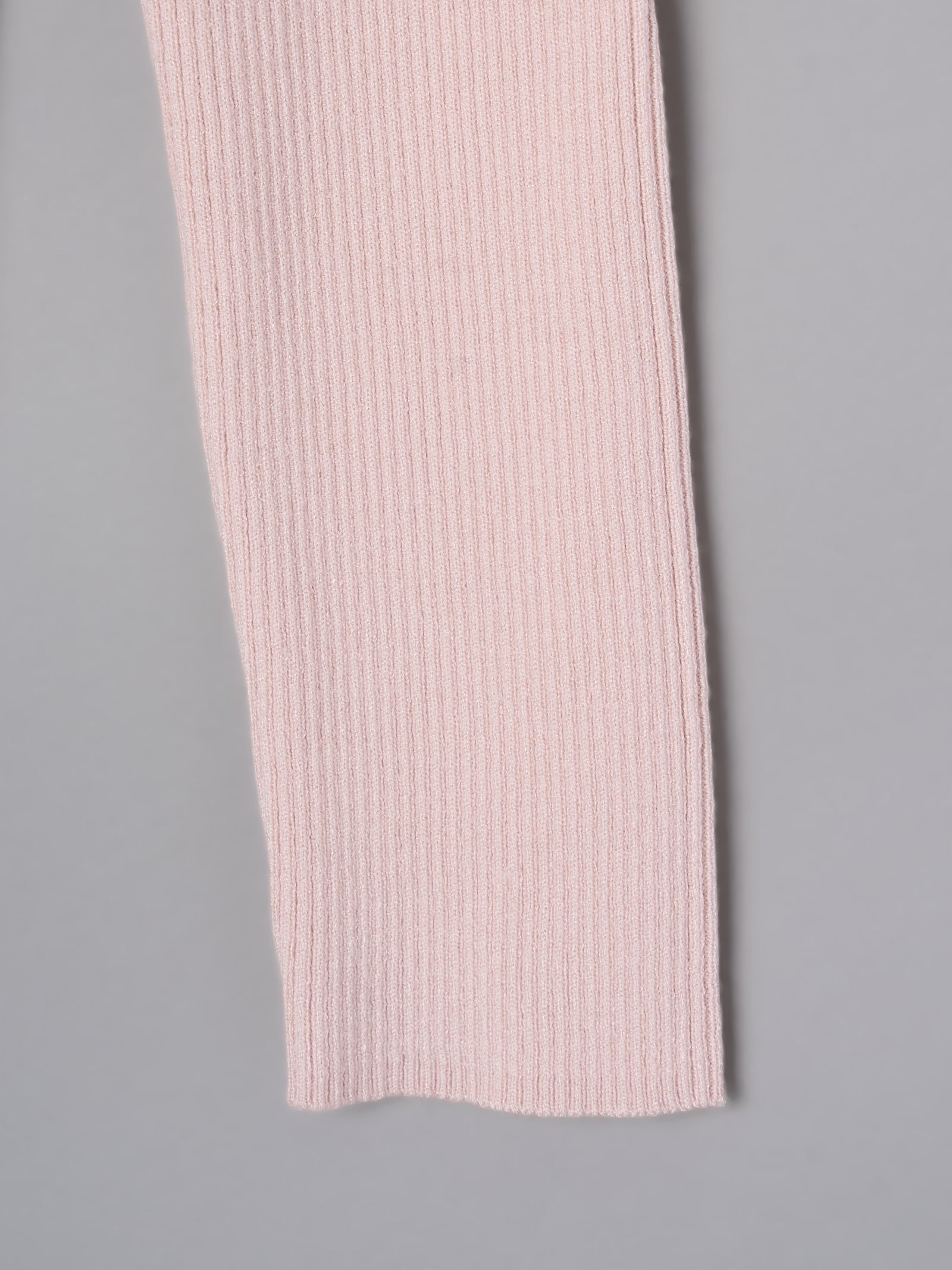 ビックカラーリブニットプルオーバー