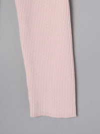 ビックカラーリブニットプルオーバー