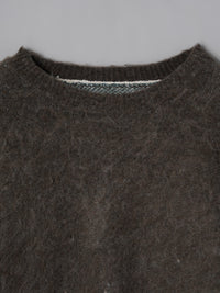 アーガイルニットプルオーバー