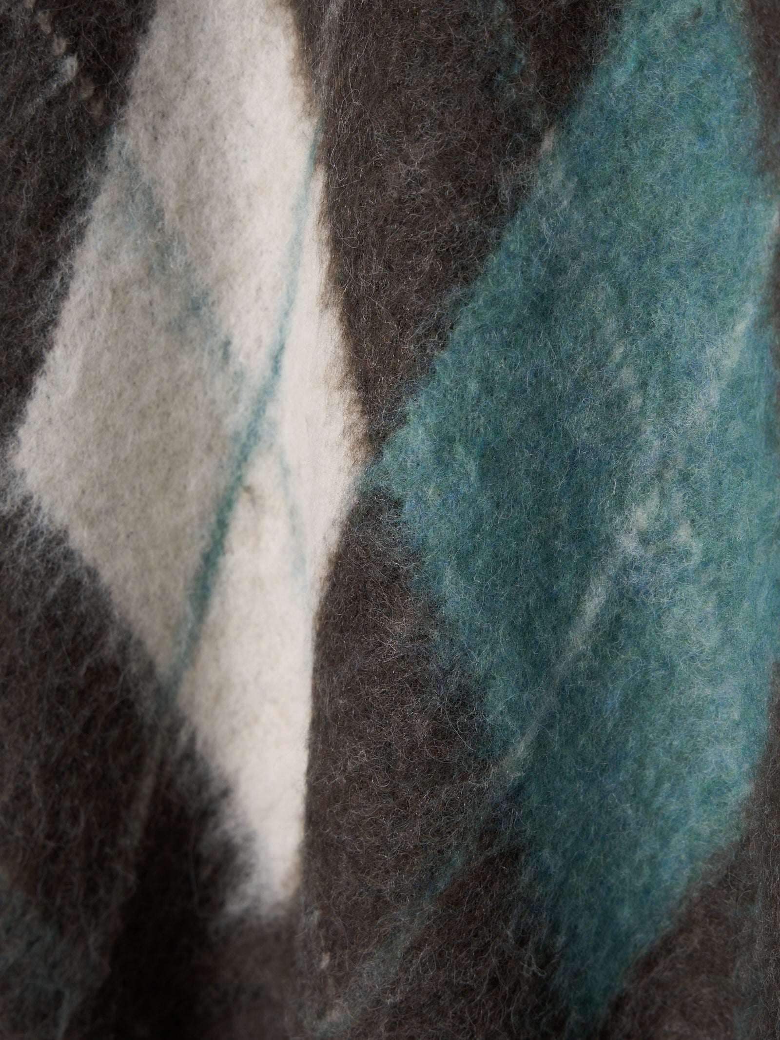 アーガイルニットプルオーバー