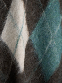 アーガイルニットプルオーバー