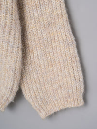 ローゲージオフショルダーニット